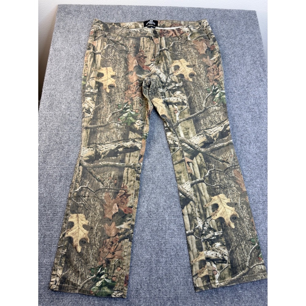 Mossy Oak Camo Pants Womens 18 Breakup Infinity Cotton Stretch Hunting Workwear